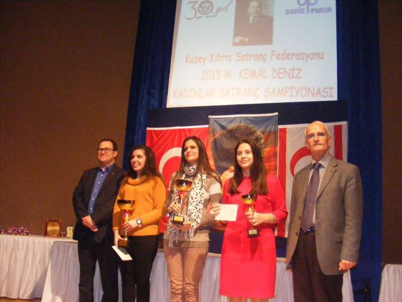 2015 M.Kemal Deniz KKTC Kadınlar Birinciliği